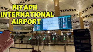 RIYADH AIRPORT  KSA riyadhairport riyadh saudi [upl. by Ahsurej]