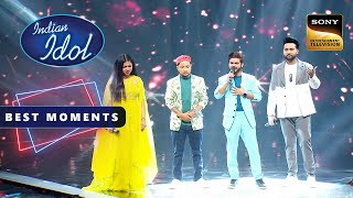 Indian Idol S14  Indian Idol के मंच पर हुआ Contestants का Reunion  Best Moment [upl. by Selrahcnhoj461]