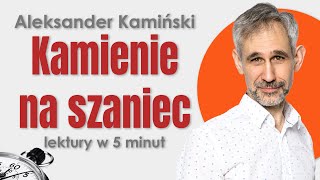 Kamienie na szaniec  Streszczenie i opracowanie lektury w 5 minut  Aleksander Kamiński matura E8 [upl. by Eahc]