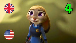 Apprendre langlais avec des Films ✪ Zootopia 4 ✪ Learn English with Movies [upl. by Pinette]