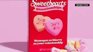 Sweethearts launches ‘Situationship’ candy hearts for Valentine’s Day [upl. by Brinson]