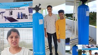 ನಮ್ಮ ಮನೆಯ 🏠 water softener installation How to installing water softener 2023 [upl. by Laina825]