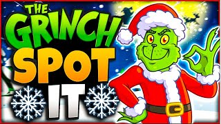 ❄️ The Grinch Spot It ❄️ Christmas Brain Break ❄️ Freeze Dance ❄️ Just Dance [upl. by Ahsaek645]