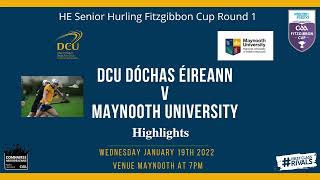 HE Senior Hurling Fitzgibbon Cup Rd 1 HighlightsDCU Dóchas Éireann v Maynooth University19122 [upl. by Angy]