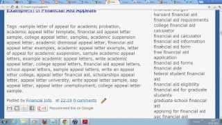 Free Academic Appeal Sample Letter For College and Universities [upl. by Paderna]