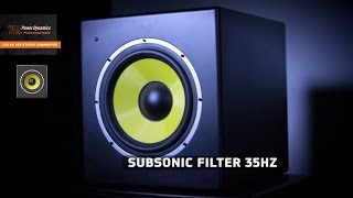 Power Dynamics Galax 10S Studio Monitor Subwoofer 178950 [upl. by Yllier]