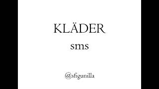 sfigunilla KLÄDER sms [upl. by Siclari]