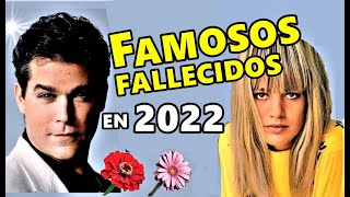 Famosos Fallecidos en Agosto del 2022 [upl. by Upshaw590]