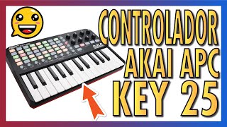 🚀 Produce interpreta y crea  Controlador Akai Professional APC Key 25 Ableton Live con Teclado [upl. by Adidnac]