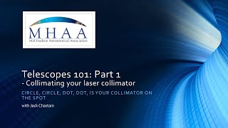 Telescopes 101 Part 1  Collimating your laser collimator [upl. by Onairotciv]