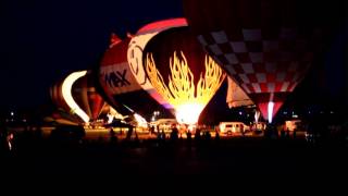 Marysville Balloon Festival Glow [upl. by Etnod]