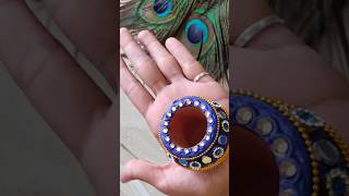 Kanha ji matki decoration  Matki decoration  Festive decor  Diy matki decoration shorts diy [upl. by Yrrol]