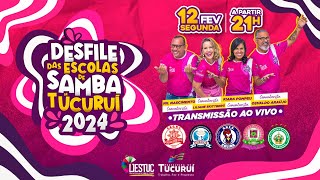 DESFILE OFICIAL DAS ESCOLAS DE SAMBA DE TUCURUÍ  2024 [upl. by Ramso]