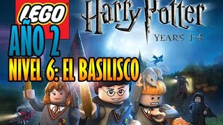 AÑO 2  NIVEL 6  EL BASILISCO  LEGO HARRY POTTER 14  COLECCIONABLES [upl. by Iren64]