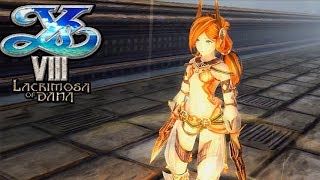 Ys VIII Lacrimosa of Dana  Boss Le Kyanos  The Fated Day Inferno Mode [upl. by Olenta]