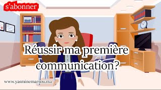 Réussir ma première communication communication scientifique du savoir faire au savoir être [upl. by Laemaj52]