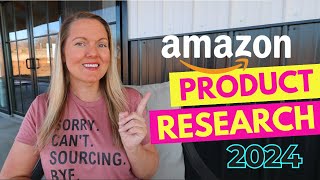 How to Research Products to Sell On Amazon with Retail Arbitrage in 2024 [upl. by Htebarual]