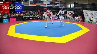 All Africa Games 2024 Taekwondo Team Competition  SemiFinal  Nigeria vs Egypt [upl. by Affer656]