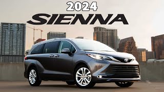 OFFICIAL Heres EVERY Update for the 2024 Toyota Sienna Minivannot good enough [upl. by Alamak990]