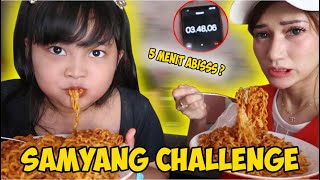 SAMYANG CHALLENGE CAMPUR SEMUA SAMYANG JADI SATU [upl. by Sauder]