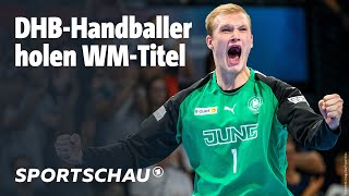 U21HandballWM Deutschland schlägt Ungarn im Finale und ist Weltmeister [upl. by Scibert415]