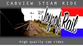 ZLSM Simpelveld  Schin op Geul CABVIEW HOLLAND STEAM Zuid Limburgse Stoomtrein Mij 5sep 2018 [upl. by Hola943]