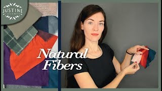 Natural fibers and what theyre good at  FABRIC GUIDE  Justine Leconte [upl. by Delle]