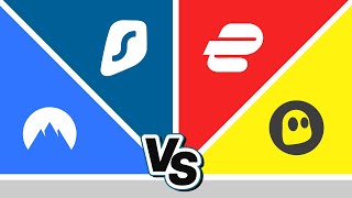 NordVPN vs Surfshark vs ExpressVPN vs CyberGhost 🎯 Best VPN comparison 2024 [upl. by Cissy]