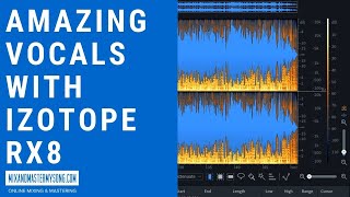 Izotope RX 8 Vocal Editing Tutorial [upl. by Parsons]