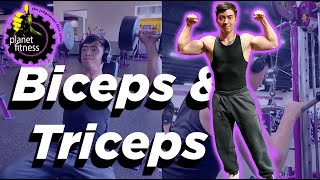 First Time at Planet Fitness  Shoulder amp Arm Workout [upl. by Modesta]