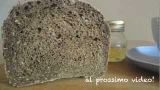 Ricetta PANE ai 7 cereali con macchina del paneCereals bread for bread machines [upl. by Ardnayek]