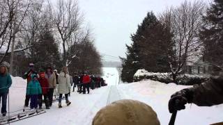 Toboggan Ride at Eagle Mere PA [upl. by Rehptosirhc]