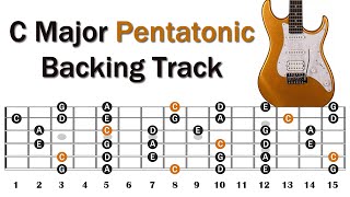 C Major Pentatonic Backing track  120 Bpm [upl. by Woehick]