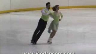 Canasta Tango Learn to Ice Dance Vol 1 [upl. by Euqitsym]