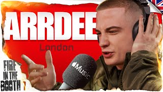 ArrDee  Fire in the Booth 🇬🇧 ArrDeeTV [upl. by Nuahsyd921]