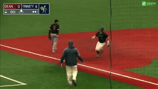 Trinity Baseball VS Dean College Highlights 422019 [upl. by Faxon]