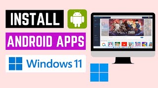 How to install Android alongside Windows 1110  Play Store [upl. by Mickie]