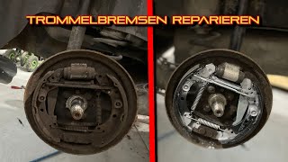 VW Polo 9N Trommelbremse reparieren So behebst du Bremsprobleme [upl. by Eedyaj795]