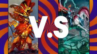 Fyreslayers vs Deepkin Battle Report [upl. by Maddalena]