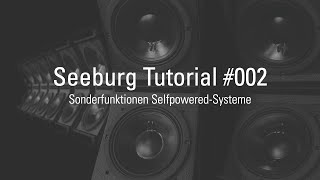 Tutorial für Seeburg SelfpoweredSysteme  Sonderfunktionen [upl. by Zampino]