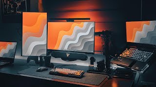 Best Laptop Setups Ep 39  INCREDIBELY Clean Minimal and Productive Desk Setups [upl. by Kyre]