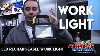 LED rechargeable work light [upl. by Norabal]