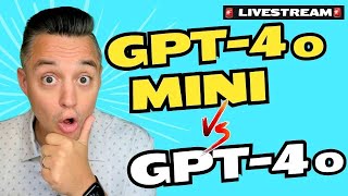 GPT4o Mini Review Hot takes and hands on comparison of GPT4o and GPT4o Mini [upl. by Haidebez]