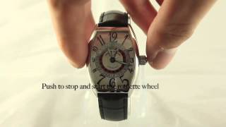 Watch with built in casino [upl. by Ahsitaf]