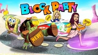 Nickelodeon Block Party games for kids full episodes Spongebob [upl. by Swane]