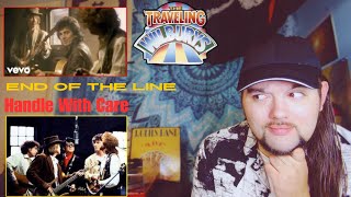 Drummer reacts to quotHandle With Carequot amp quotEnd of the Linequot by The Traveling Wilburys [upl. by Atiniuq]