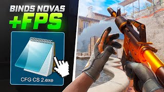 isso vai te dar VANTAGEM A melhor CFG do CS 2 em 2023 fps binds config de áudiovídeo e mais [upl. by Naimed287]