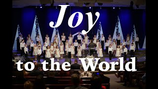 Joy To The World  CrossLight Childrens Choir Live [upl. by Branham]