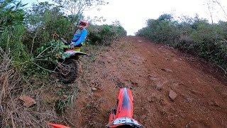 4Âª Trilha do Velho Barreiro em Abelardo LuzSC ðŸï¸ðŸŒ³  Moto no meio da Mata AtlÃ¢ntica ðŸŒªï¸ PARTE 2 [upl. by Colton467]