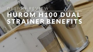 Why the Hurom H100 is Easier to Clean [upl. by Gusba]